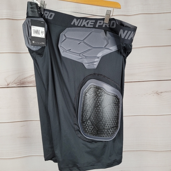 nike padded football shorts